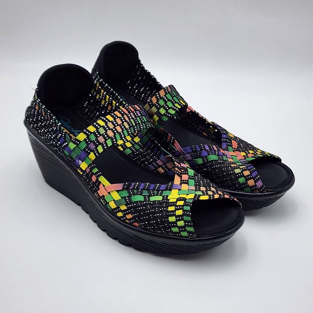 Skechers Multicolor Wedge Sandals